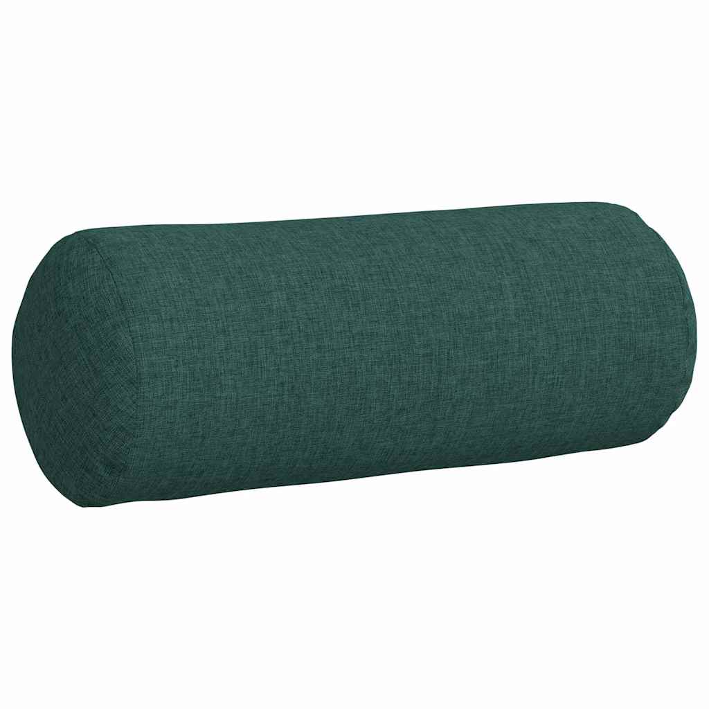 Μαξιλάρια Στήριγμα 2 pcs Σκούρο Πράσινο Ø 15 x 40 εκ ύφασμα