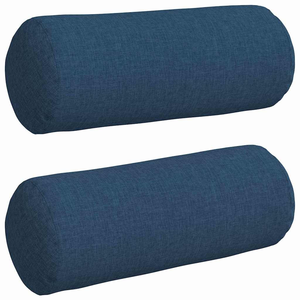 Μαξιλάρια Στήριγμα 2 pcs Μπλε Ø 15 x 40 εκ ύφασμα