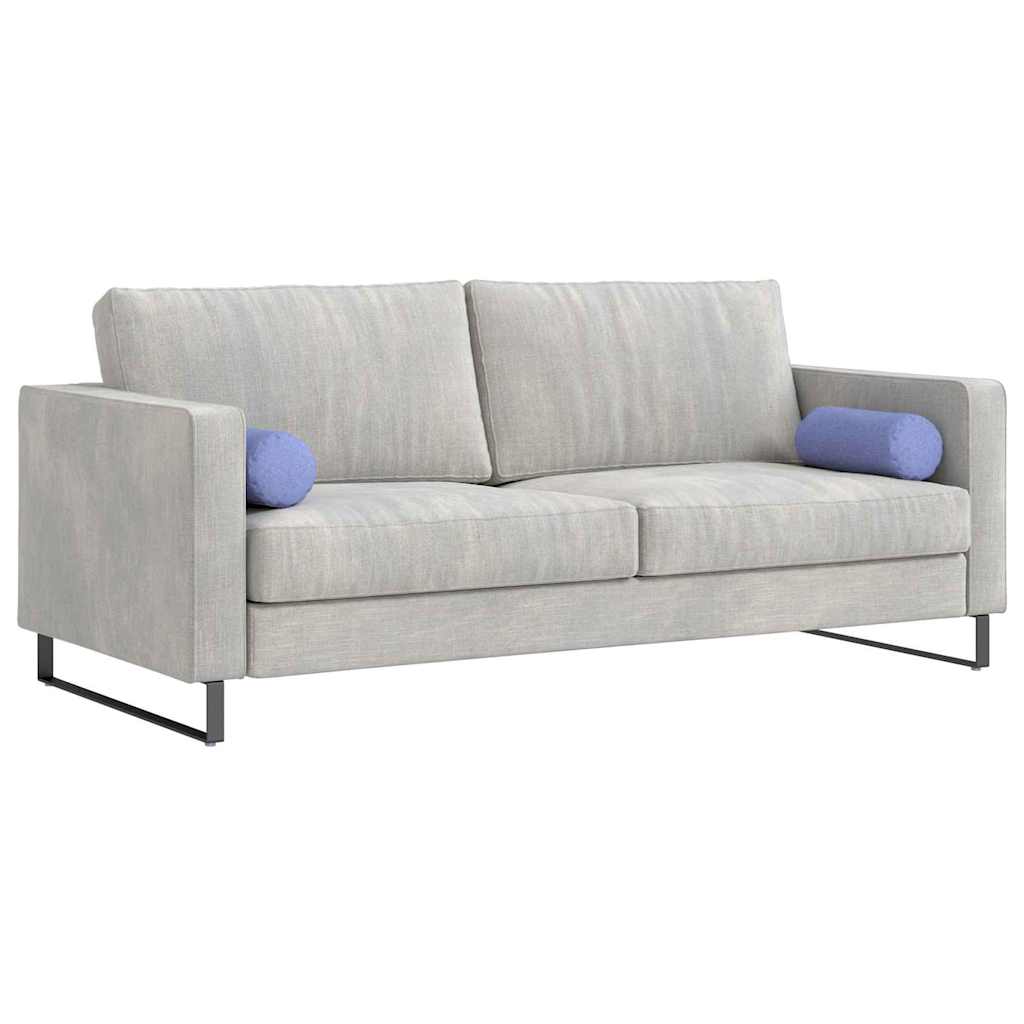 Μαξιλάρια Στήριγμα 2 pcs Μπλε τζην Ø 15 x 40 εκ ύφασμα