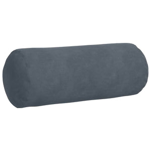 Μαξιλάρια Στήριγμα 2 pcs Σκούρο Γκρι Ø 15 x 40 εκ
