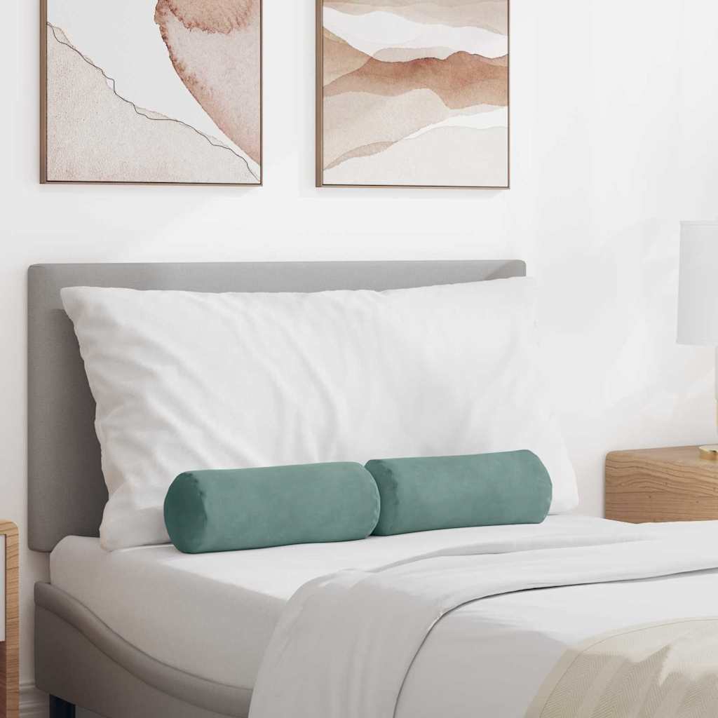 Μαξιλάρια Στήριγμα 2 pcs Θαλασσί Ø 15 x 40 εκ - Pakobazaar