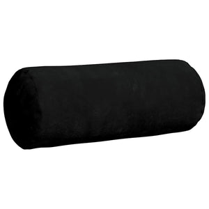 Μαξιλάρια Στήριγμα 2 pcs Μαύρο Ø 15 x 40 εκ Ύφασμα Μικροΐνας