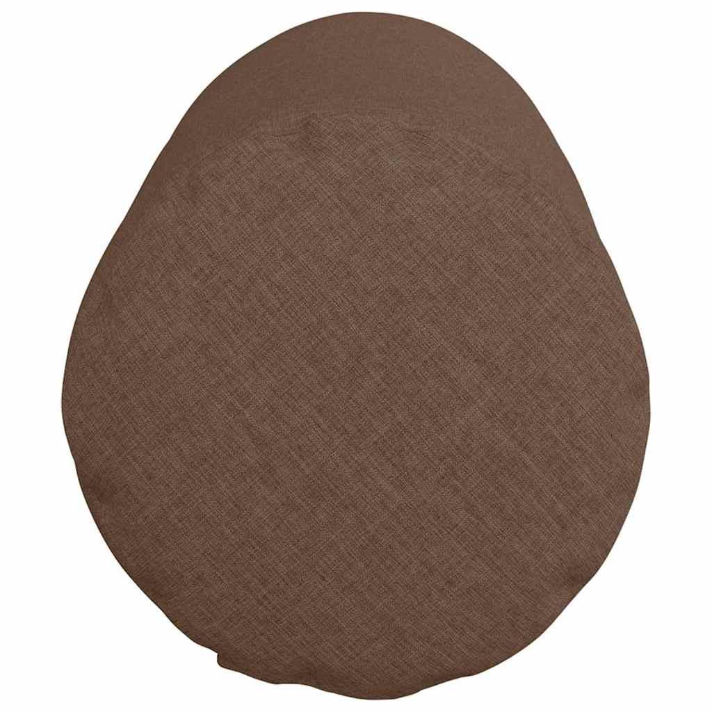 Μαξιλάρια Στήριγμα 2 pcs Καφέ Ø 25 x 70 cm ύφασμα