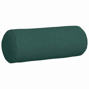 Μαξιλάρια Στήριγμα 2 pcs Σκούρο Πράσινο Ø 25 x 70 cm ύφασμα