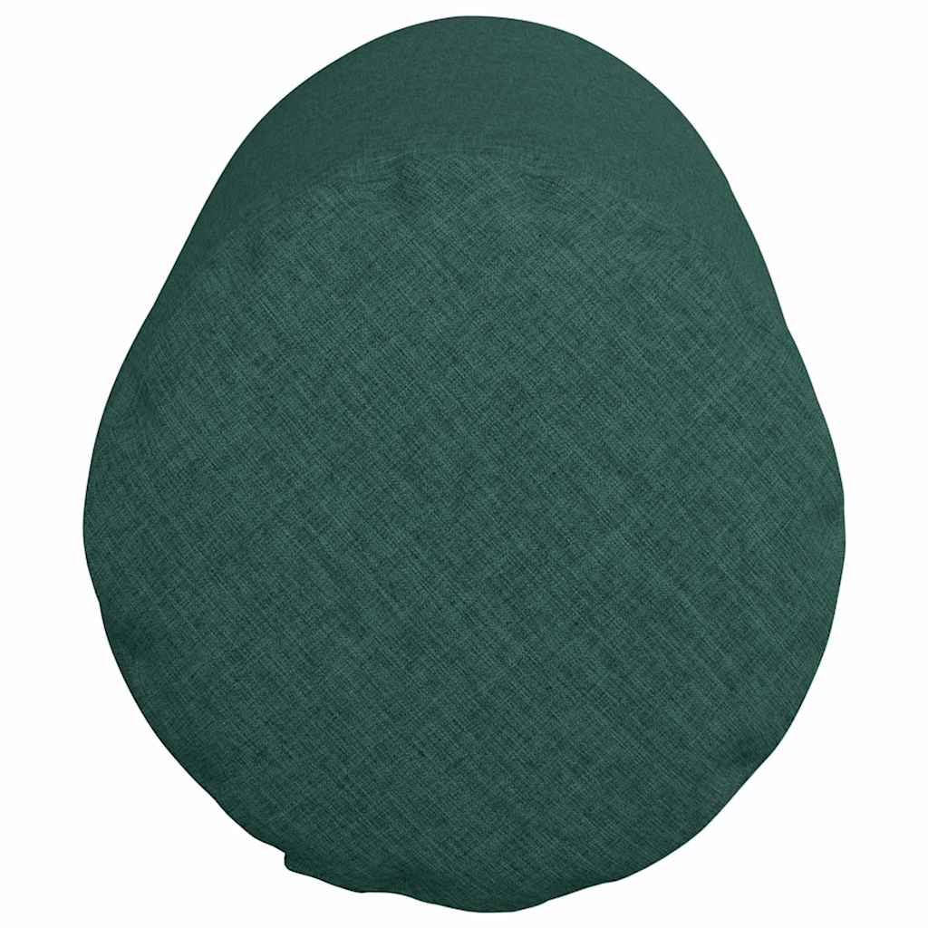 Μαξιλάρια Στήριγμα 2 pcs Σκούρο Πράσινο Ø 25 x 70 cm ύφασμα