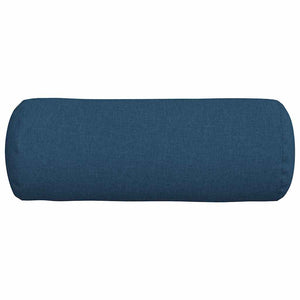Μαξιλάρια Στήριγμα 2 pcs Μπλε Ø 25 x 70 cm ύφασμα - Pakobazaar