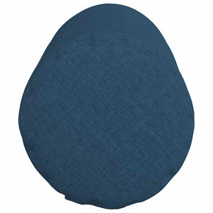 Μαξιλάρια Στήριγμα 2 pcs Μπλε Ø 25 x 70 cm ύφασμα - Pakobazaar