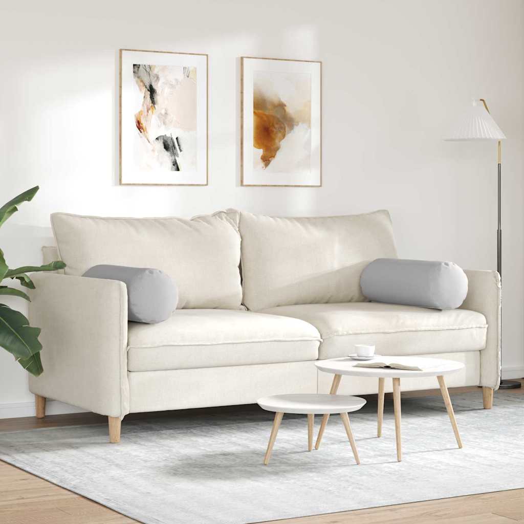 Μαξιλάρια Στήριγμα 2 pcs Σκίουρος Γκρί Ø 25 x 70 cm ύφασμα