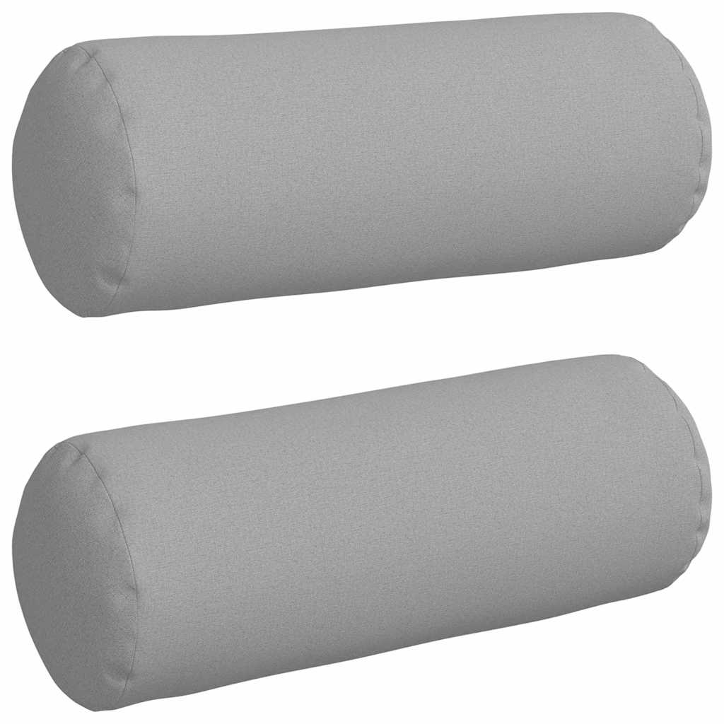 Μαξιλάρια Στήριγμα 2 pcs Σκίουρος Γκρί Ø 25 x 70 cm ύφασμα