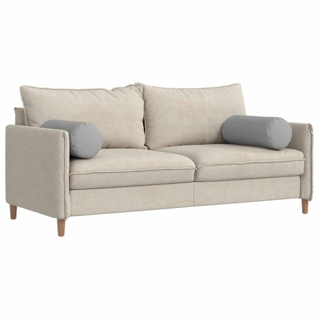 Μαξιλάρια Στήριγμα 2 pcs Σκίουρος Γκρί Ø 25 x 70 cm ύφασμα