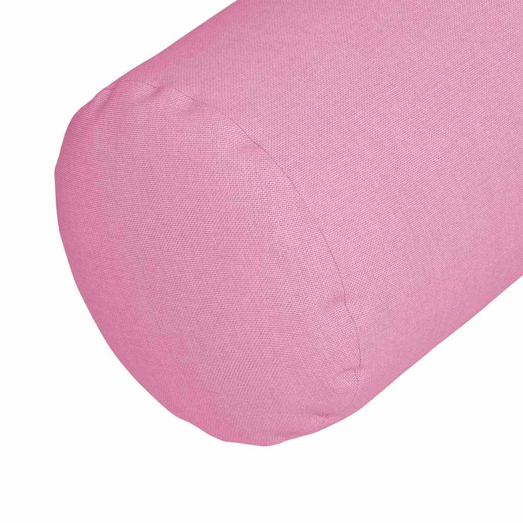 Μαξιλάρια Στήριγμα 2 pcs Ροζ Ø 25 x 70 cm ύφασμα