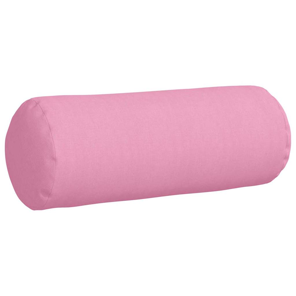 Μαξιλάρια Στήριγμα 2 pcs Ροζ Ø 25 x 70 cm ύφασμα
