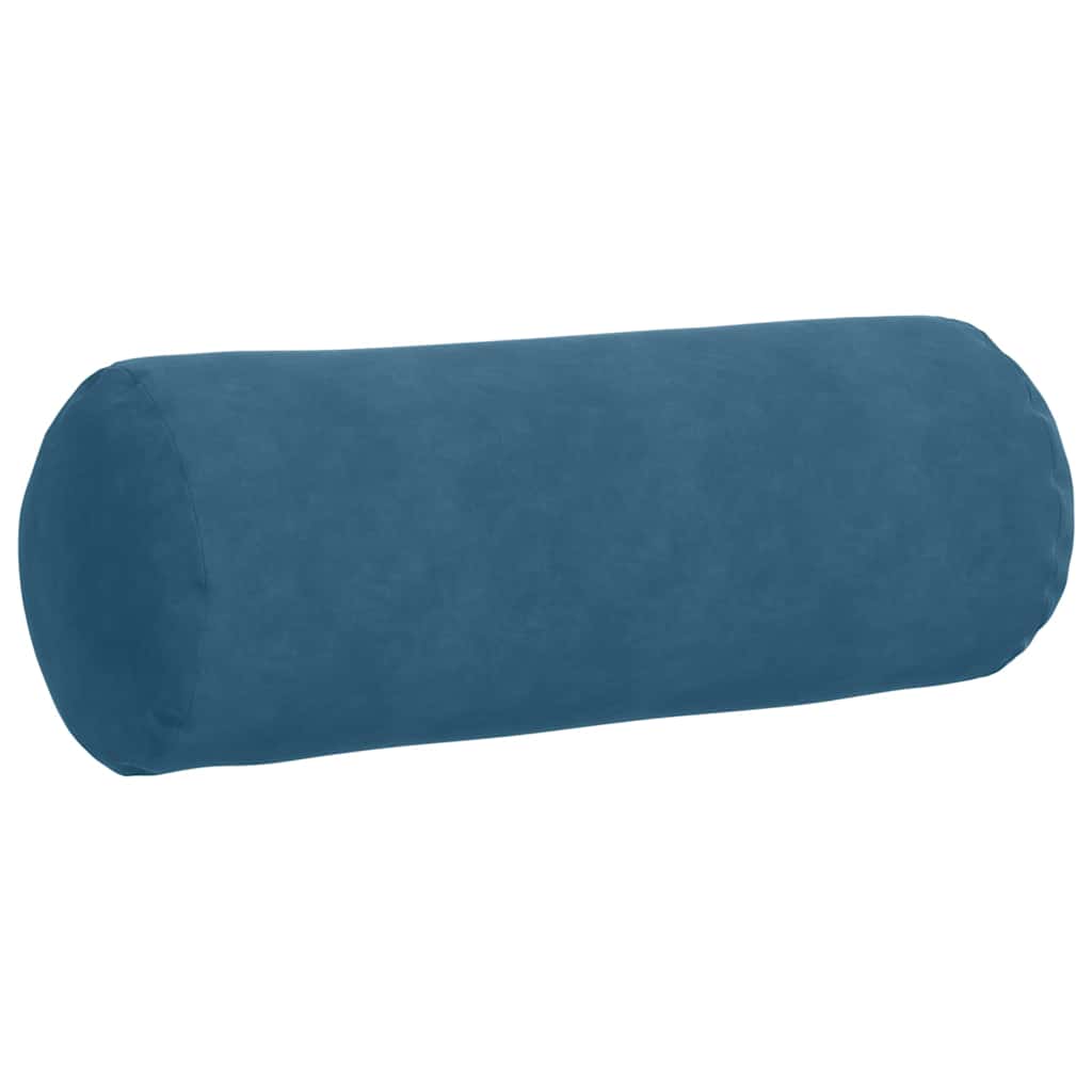 Μαξιλάρια Στήριγμα 2 pcs Μπλε Ø 25 x 70 cm Υφασμάτινο Κορντουρά - Pakobazaar