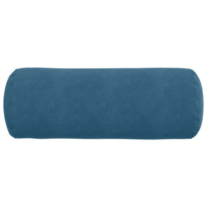 Μαξιλάρια Στήριγμα 2 pcs Μπλε Ø 25 x 70 cm Υφασμάτινο Κορντουρά - Pakobazaar