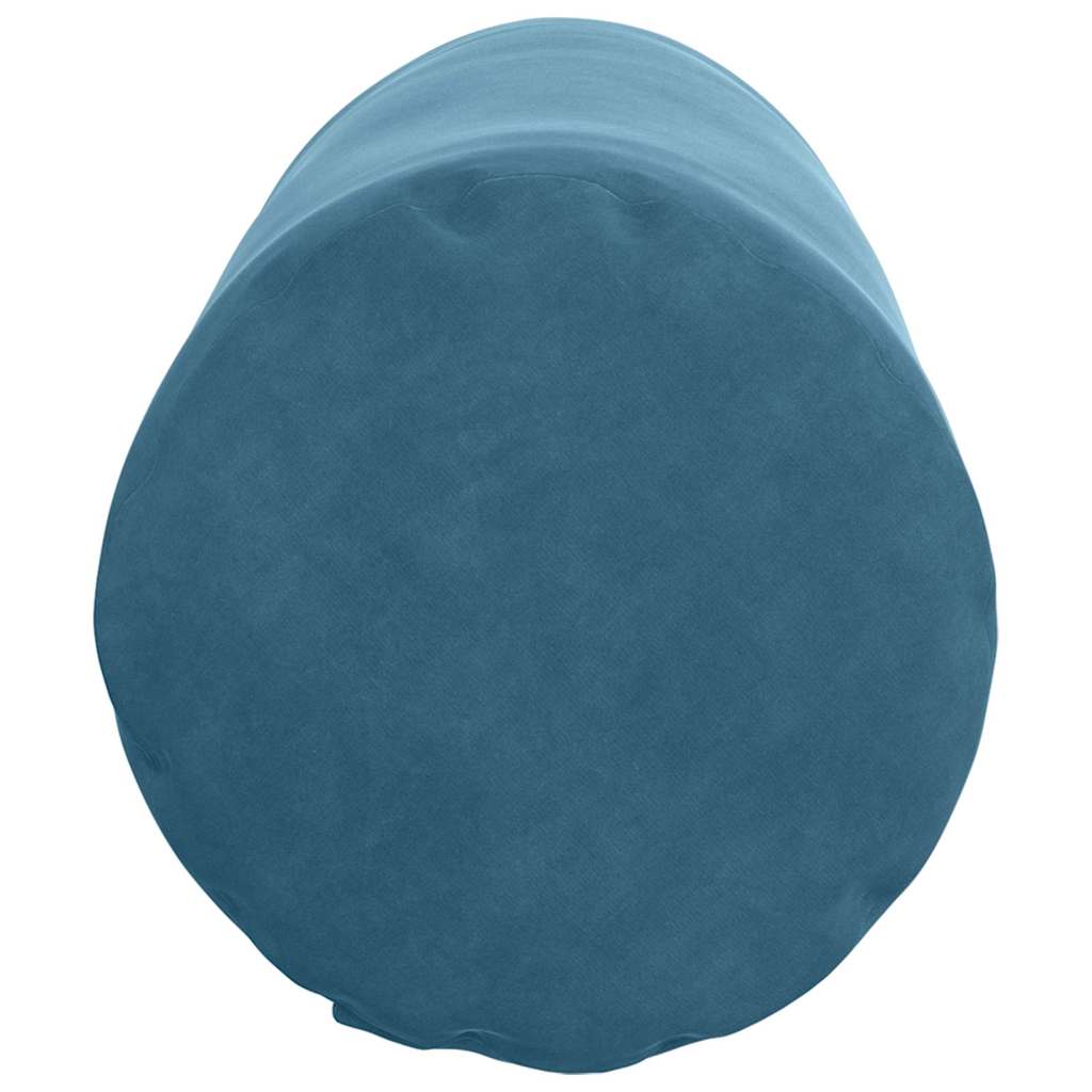Μαξιλάρια Στήριγμα 2 pcs Μπλε Ø 25 x 70 cm Υφασμάτινο Κορντουρά - Pakobazaar