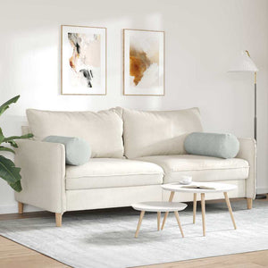 Μαξιλάρια Στήριγμα 2 pcs Ανοιχτό γκρι Ø 25 x 70 cm