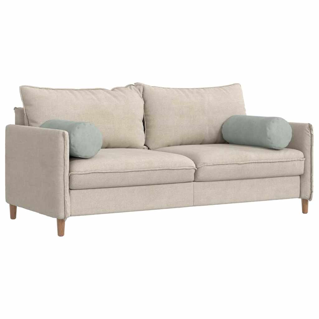 Μαξιλάρια Στήριγμα 2 pcs Ανοιχτό γκρι Ø 25 x 70 cm