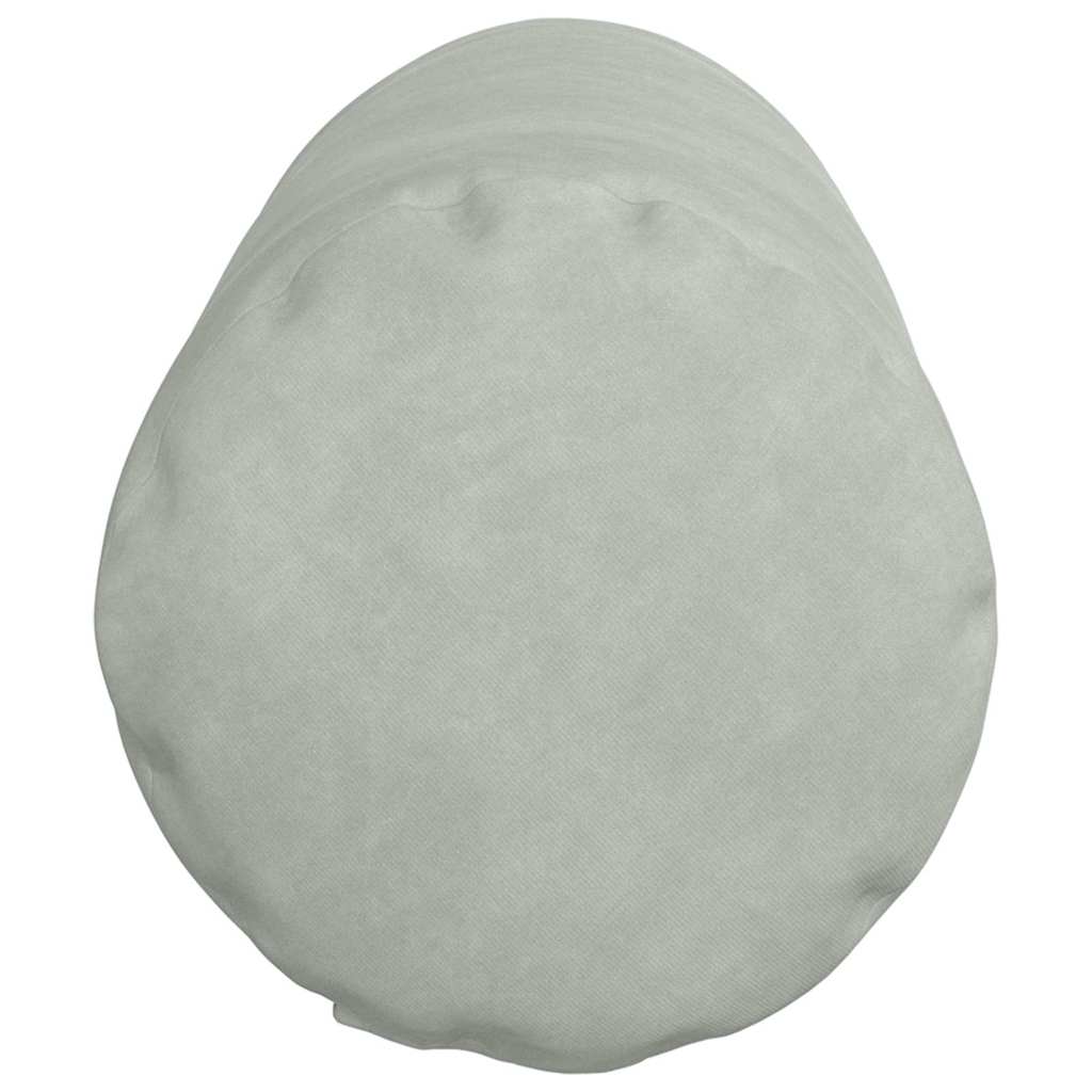 Μαξιλάρια Στήριγμα 2 pcs Ανοιχτό γκρι Ø 25 x 70 cm