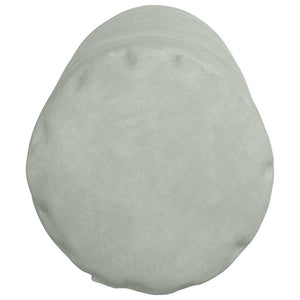 Μαξιλάρια Στήριγμα 2 pcs Ανοιχτό γκρι Ø 25 x 70 cm