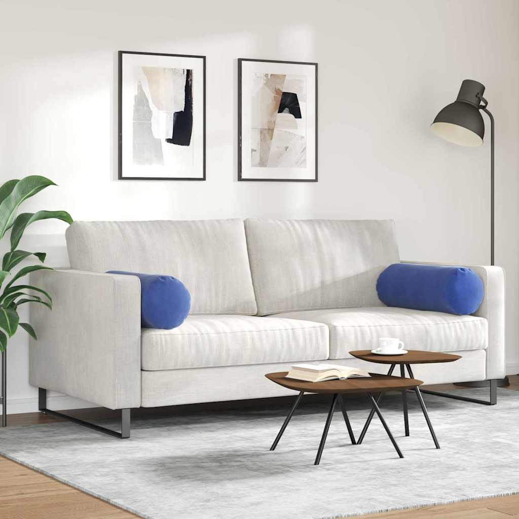 Μαξιλάρια Στήριγμα 2 pcs Μπλε Αστυνομίας Ø 25 x 70 cm