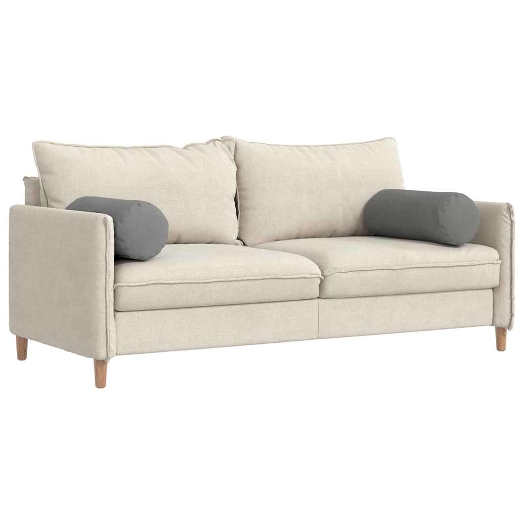 Μαξιλάρια Στήριγμα 2 pcs Σκούρο Γκρι Ø 25 x 70 cm - Pakobazaar