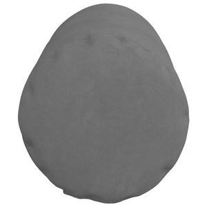 Μαξιλάρια Στήριγμα 2 pcs Σκούρο Γκρι Ø 25 x 70 cm - Pakobazaar