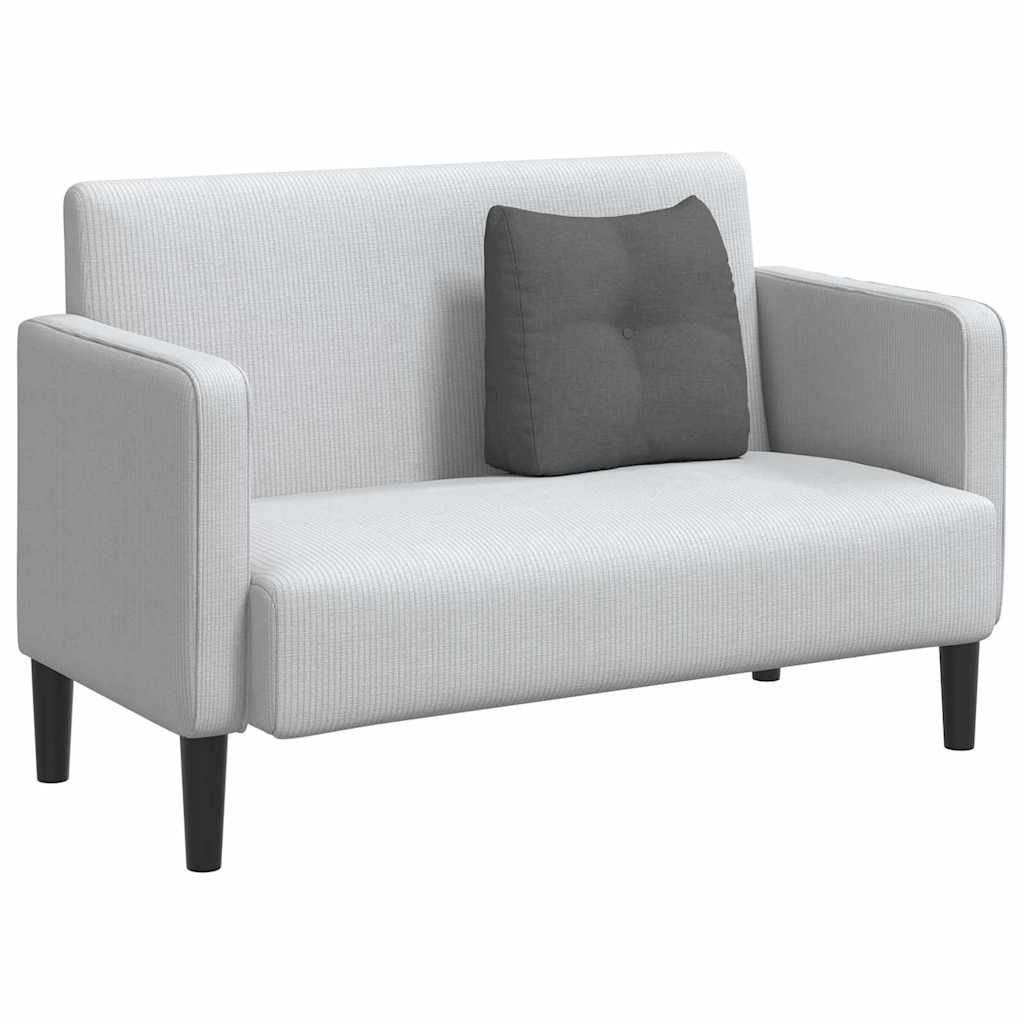 Μαξιλάρι Πλάτης Σκούρο Γκρι 45 x 24 x 50 εκ ύφασμα - Pakobazaar