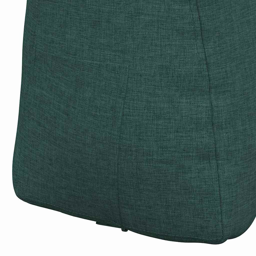 Μαξιλάρι Πλάτης Σκούρο Πράσινο 60 x 24 x 50 εκ ύφασμα