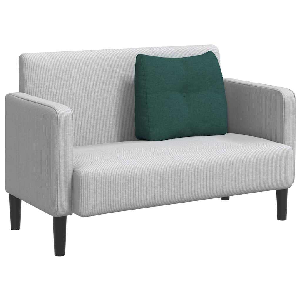 Μαξιλάρι Πλάτης Σκούρο Πράσινο 60 x 24 x 50 εκ ύφασμα