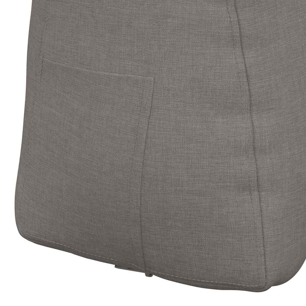 Μαξιλάρι Πλάτης Taupe 80 x 24 x 50 εκ ύφασμα