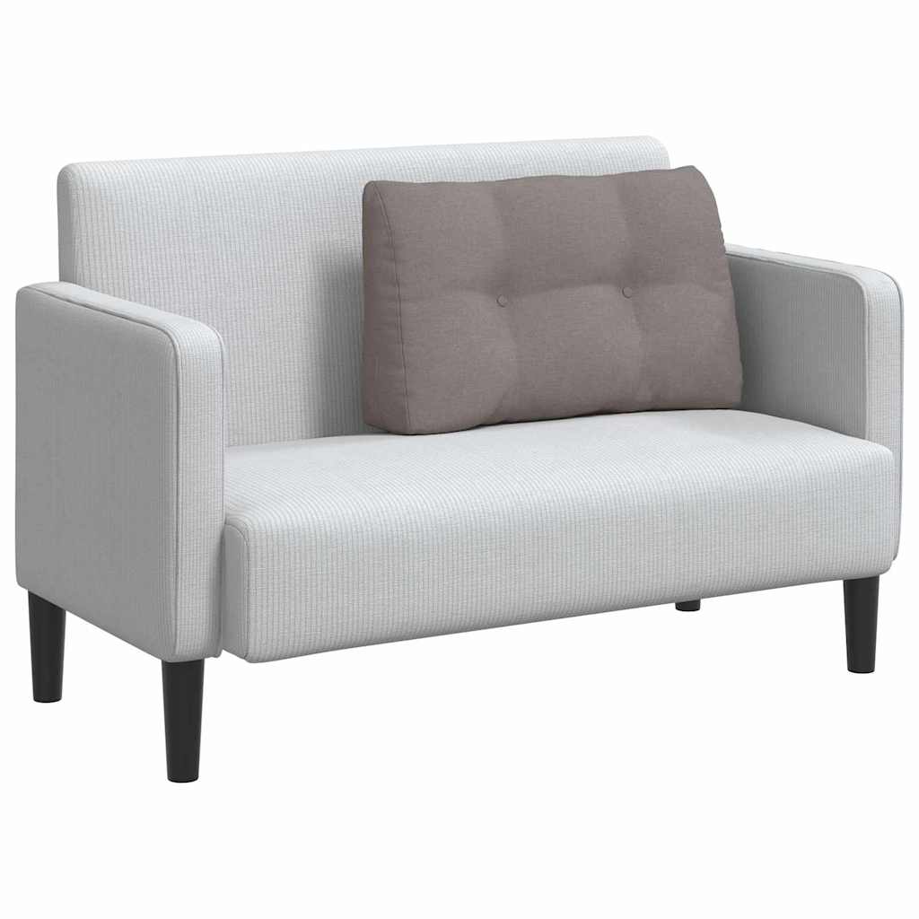Μαξιλάρι Πλάτης Taupe 80 x 24 x 50 εκ ύφασμα