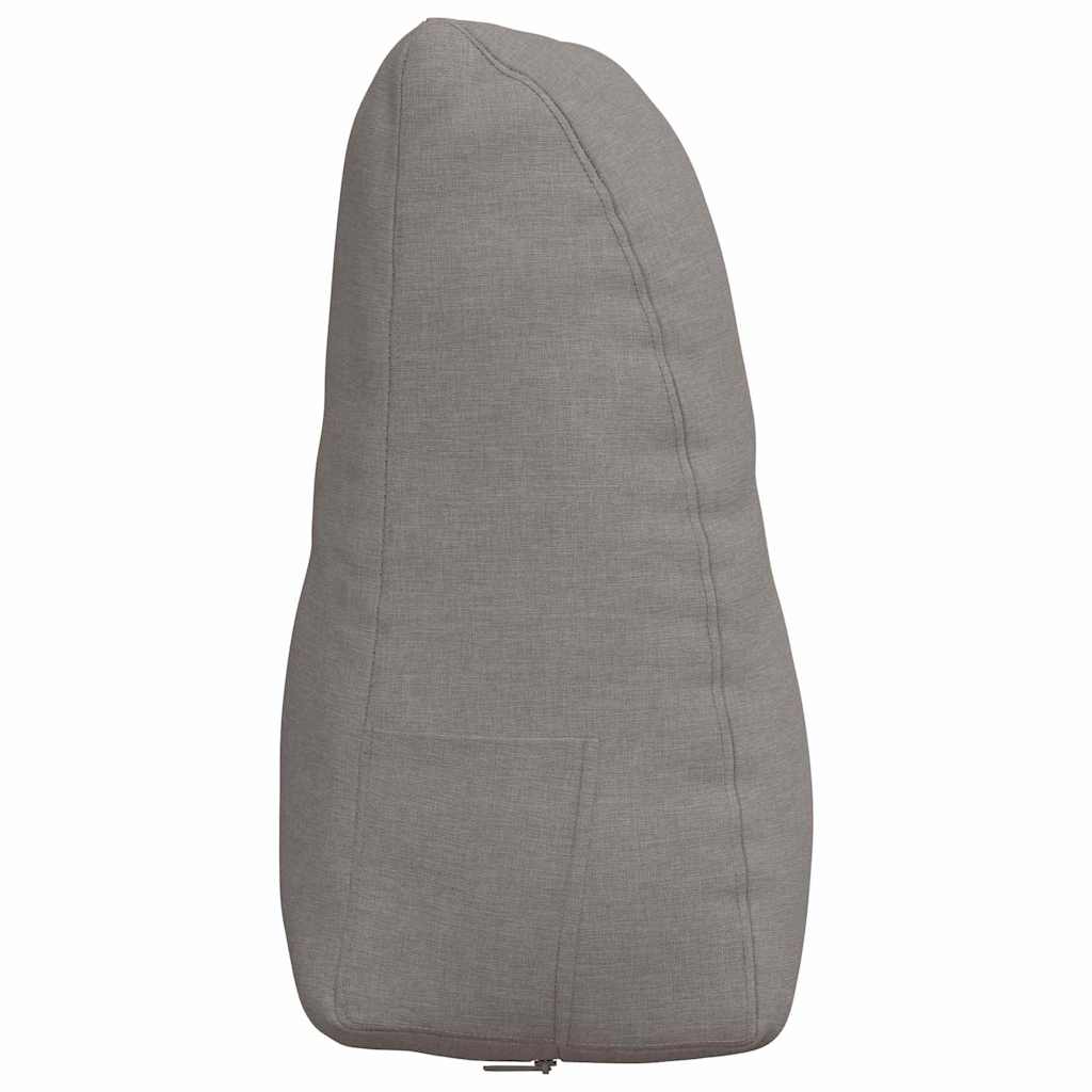 Μαξιλάρι Πλάτης Taupe 80 x 24 x 50 εκ ύφασμα