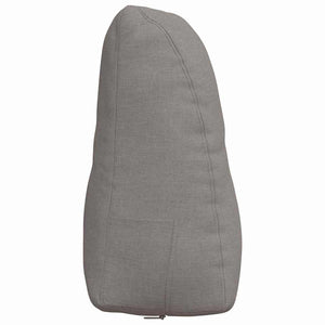 Μαξιλάρι Πλάτης Taupe 80 x 24 x 50 εκ ύφασμα