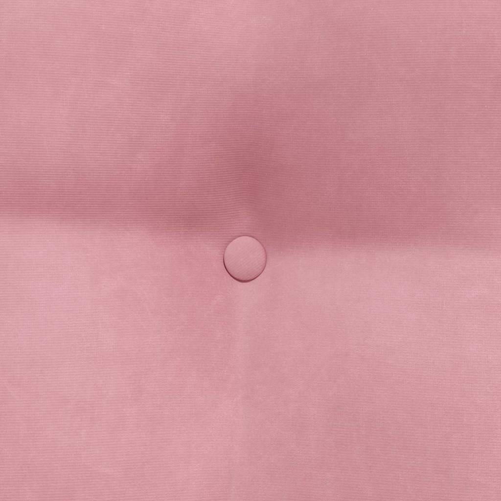 Μαξιλάρι Πλάτης Ροζ 80 x 24 x 50 εκ Βελούδο - Pakobazaar