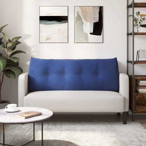 Μαξιλάρι Πλάτης Μπλε Αστυνομίας 120 x 24 x 50 εκ Βελούδο