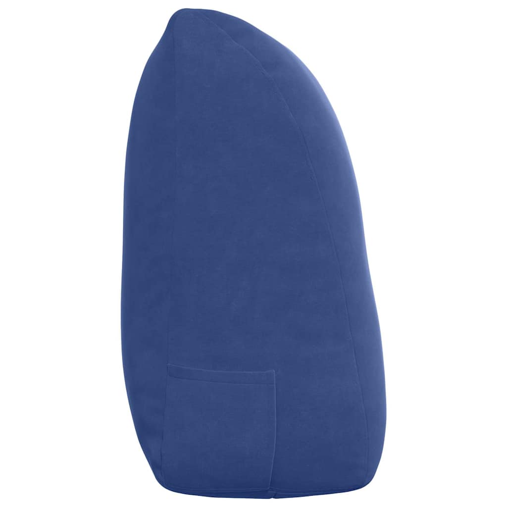 Μαξιλάρι Πλάτης Μπλε Αστυνομίας 120 x 24 x 50 εκ Βελούδο