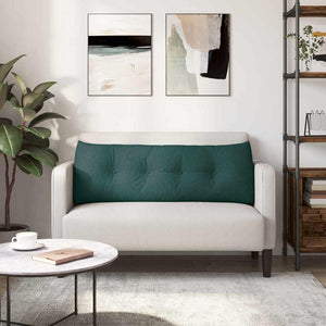 Μαξιλάρι Πλάτης Σκούρο Πράσινο 140 x 24 x 50 εκ ύφασμα - Pakobazaar