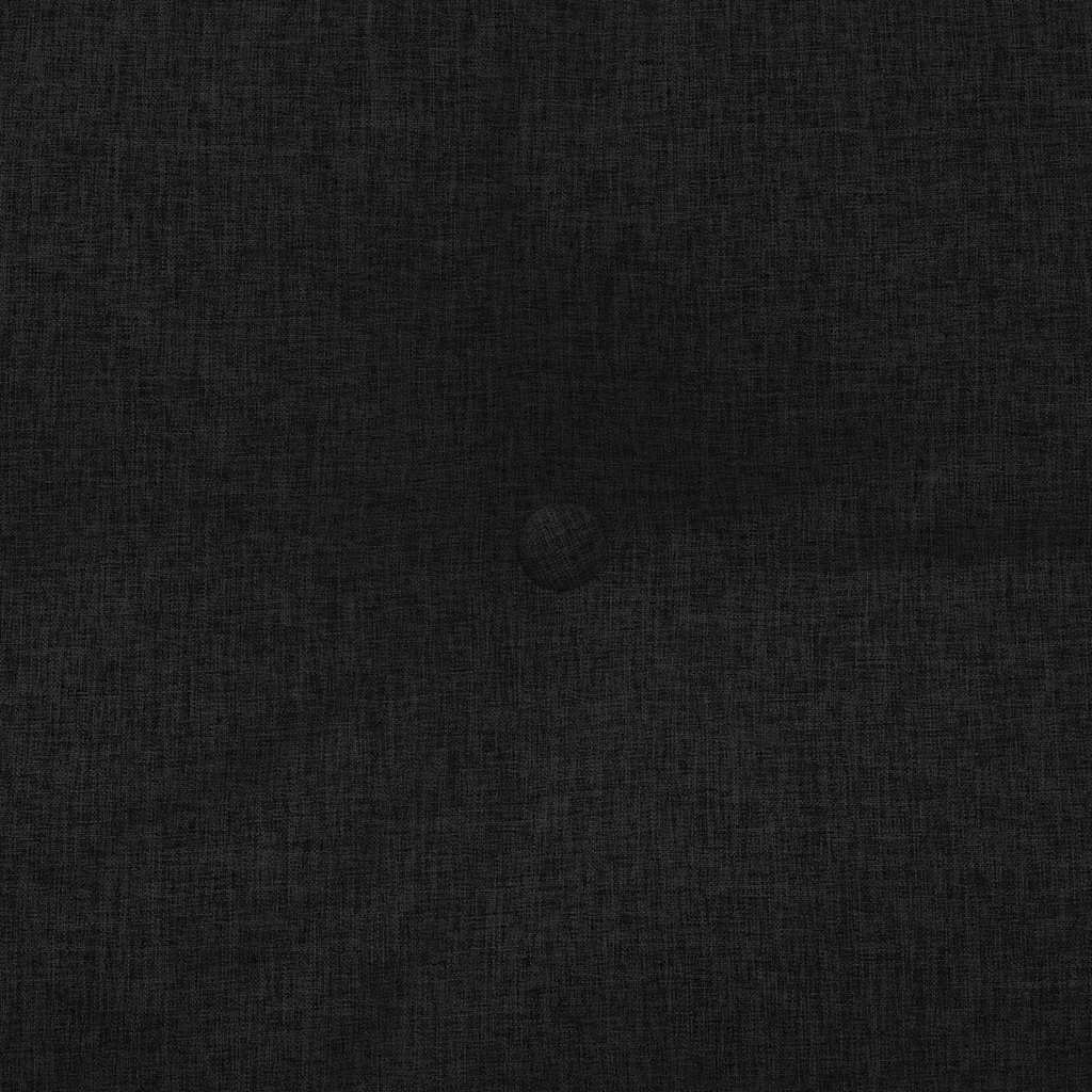 Μαξιλάρι Πλάτης Μαύρο 160 x 24 x 50 εκ ύφασμα - Pakobazaar