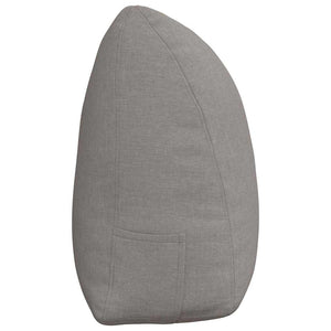 Μαξιλάρι Πλάτης Taupe 160 x 24 x 50 εκ ύφασμα - Pakobazaar
