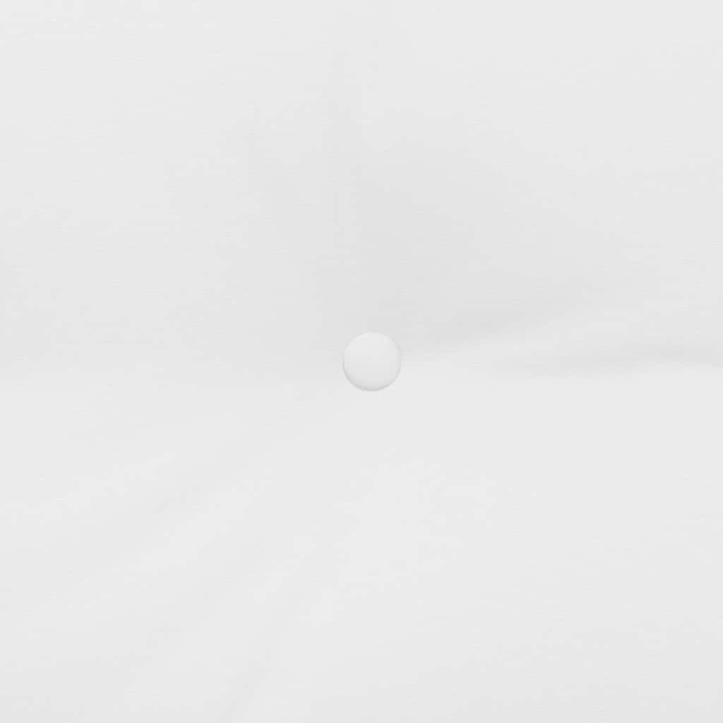 Μαξιλάρι Πλάτης Λευκό 160 x 24 x 50 εκ ύφασμα