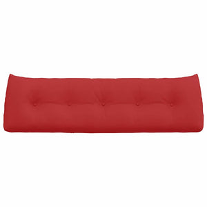 Μαξιλάρι Πλάτης Κόκκινο 160 x 24 x 50 εκ ύφασμα - Pakobazaar