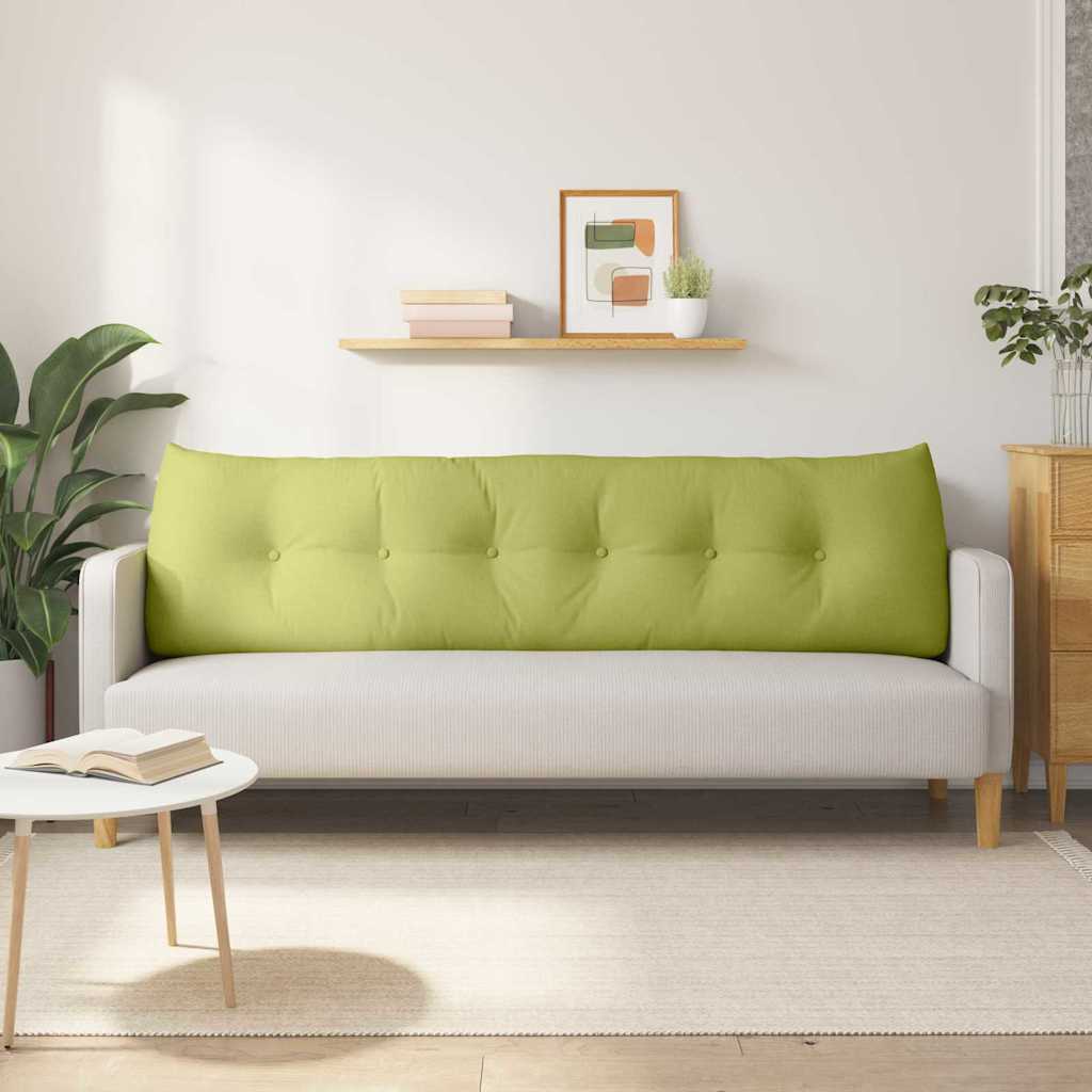 Μαξιλάρι Πλάτης Ανοιχτό Πράσινο 180 x 24 x 50 εκ ύφασμα - Pakobazaar