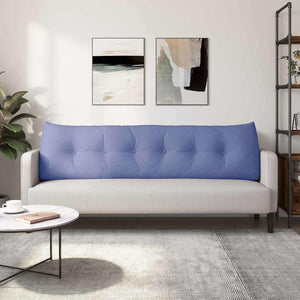 Μαξιλάρι Πλάτης Μπλε τζην 180 x 24 x 50 εκ ύφασμα - Pakobazaar