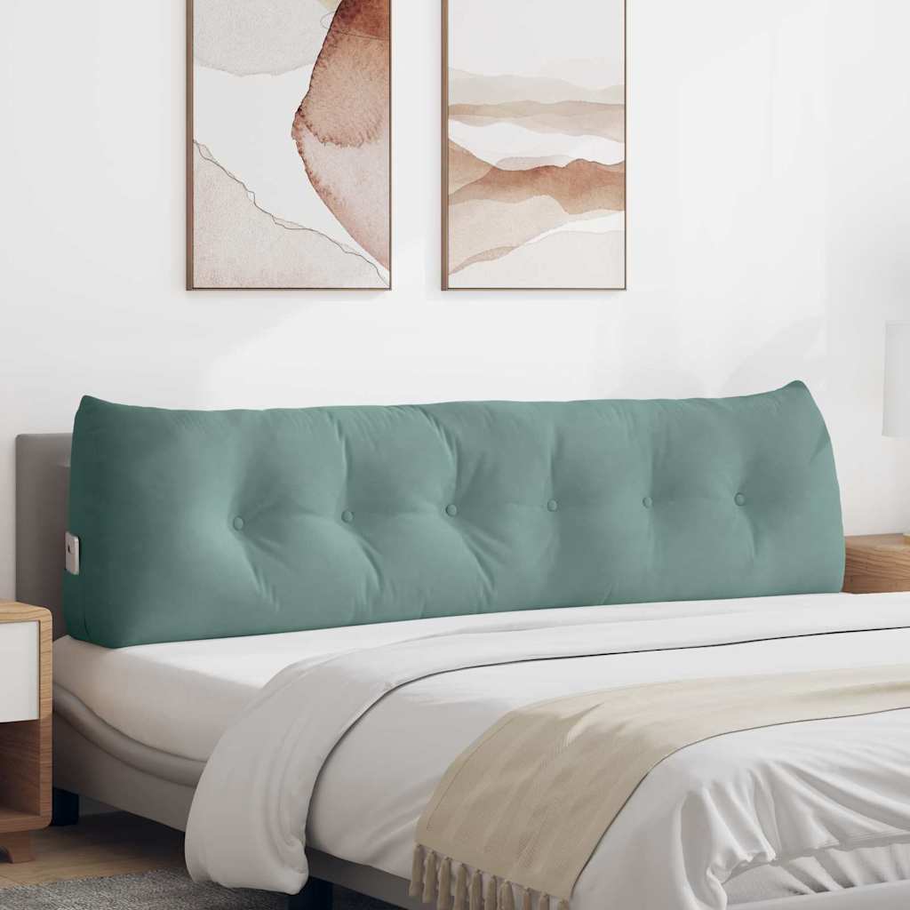 Μαξιλάρι Πλάτης Θαλασσί 180 x 24 x 50 εκ Βελούδο - Pakobazaar