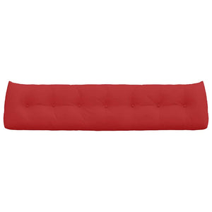Μαξιλάρι Πλάτης Κόκκινο 200 x 24 x 50 εκ ύφασμα - Pakobazaar