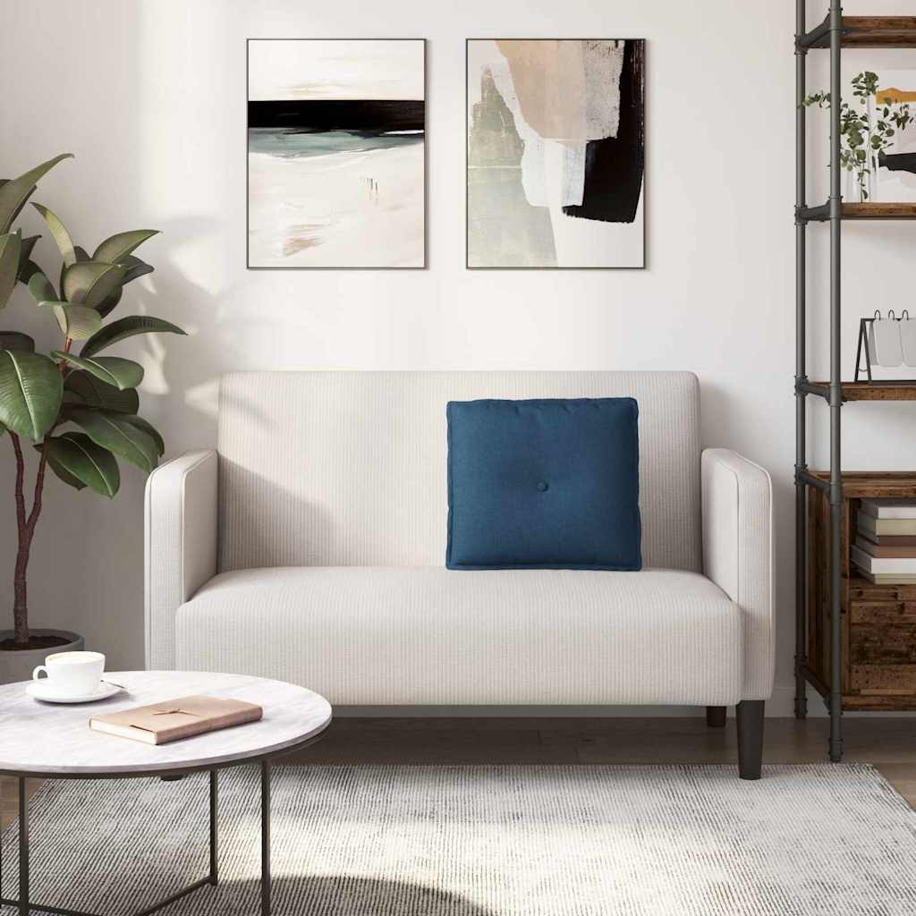 Μαξιλάρι Πλάτης Μπλε 50 x 19 x 45 εκ ύφασμα