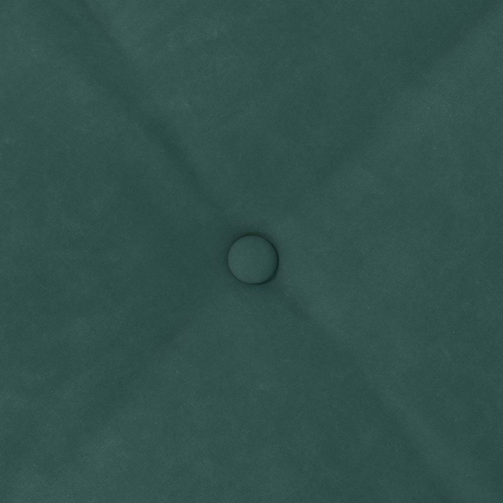 Μαξιλάρι Πλάτης Σκούρο Πράσινο 50 x 45 εκ. Υφασμάτινο Κορντουρά