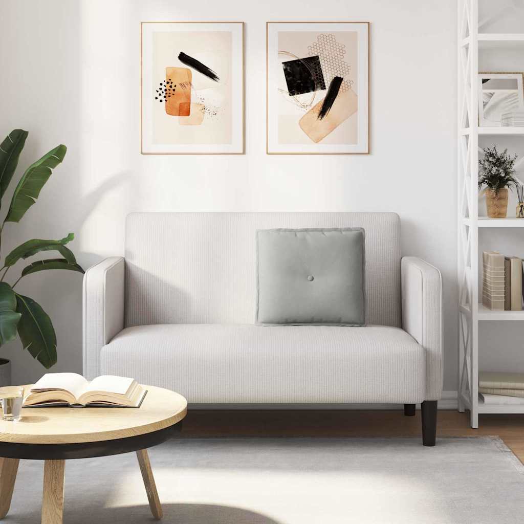 Μαξιλάρι Πλάτης Ανοιχτό γκρι 50 x 45 εκ. Ύφασμα Μικροΐνας