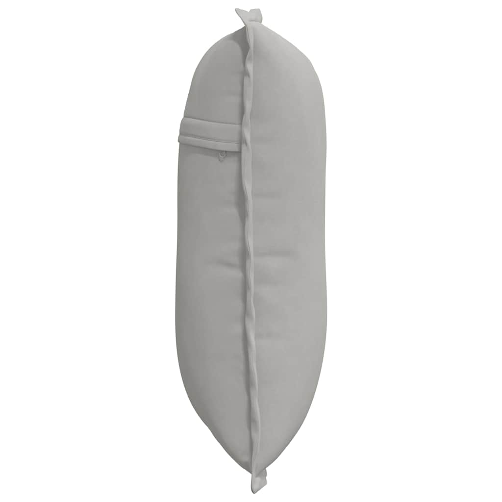 Μαξιλάρι Πλάτης Ανοιχτό γκρι 50 x 45 εκ. Ύφασμα Μικροΐνας