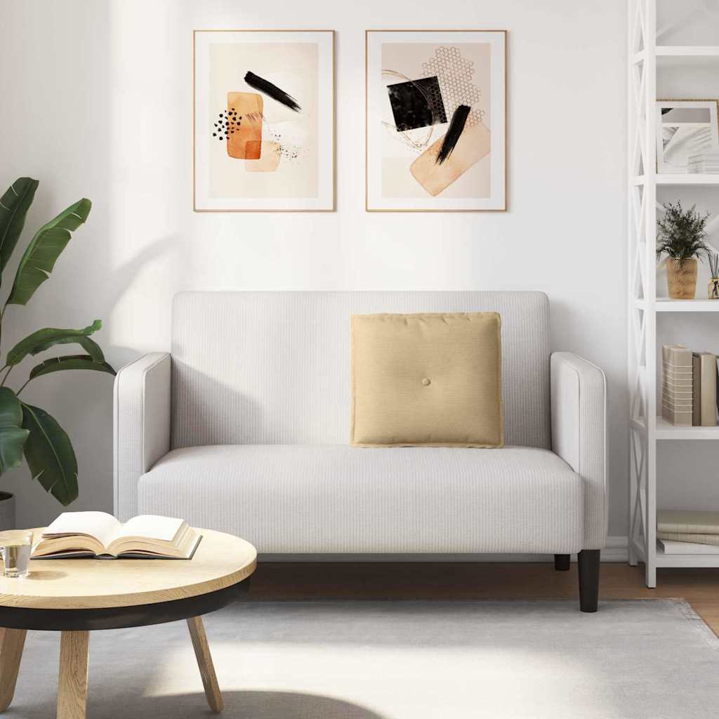 Μαξιλάρι Πλάτης Γκρι Πράσινο 50 x 45 εκ. Υφασμάτινο Κορντουρά